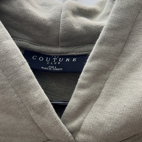 The Couture Club Cropped Hoodie - Picture 2 of 3